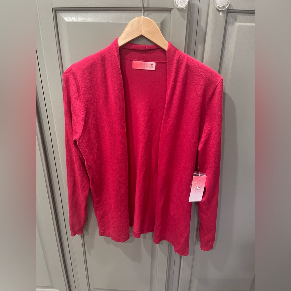 NWT Simply Scarlett Cardigan